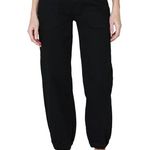 Mother Wrapper Patch Springy Ankle High Rise Not Guilty Black Pants Size 26 Photo 2