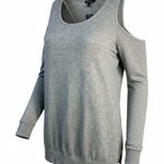 Torrid Gray Cold Shoulder Sweatshirt Photo 0