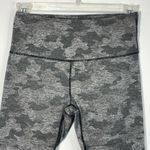 Kyodan  Women's Stretchable Camouflage Capri Leggings Black Gray Size Medium Photo 1