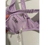 Aerie Jacquard Voop Plunge Bikini Top – Size XL Photo 3