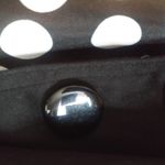 Forever 21  M Black Coat Polka Dot Lining Photo 1