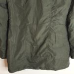 Sly military spirit of freedom parkas zip and buckle up jacket size medium Green Photo 12