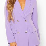 Boohoo Purple Blazer Photo 0