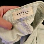 PacSun Light Wash Denim High Waisted Shorts Photo 2