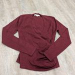 Brooks Brothers  Maroon Faux Wrap Sweater Size Medium Photo 1