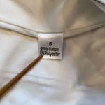 Womens Denim Corset, Plunging Neck‎ Line, Size Small White Photo 8