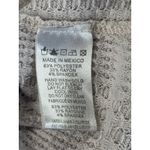 Paper Crane Paper‎ Crane Womens Button Down Tie Front Top Long Sleeve Waffle Knit Large Photo 9