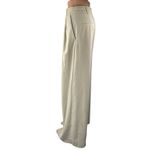 ZARA  Women's Beige High Waisted Pleated Wide Leg Trousers Dress Pants Size S Photo 1