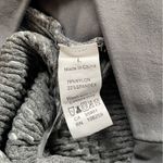 SheIn Pack of 2 Athletic Bottoms Black Bike Shorts Gray White Textured Leggings Photo 4