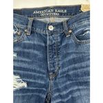 American Eagle  Vintage Hi Rise Flare Jeans Women's 10 Long Distressed 34 Inseam Photo 5
