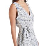 Splendid  x Cella Jane Blog Jumpsuit | Blue Floral Print | Sleeveless Size L Photo 5