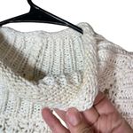 Moth Sleeveless White Turtleneck Sweater Size Large Photo 5