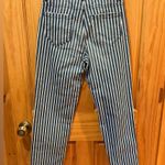 Kensie Vintage Lux The Ella Straight Leg Striped Blue Jeans NWT Photo 1