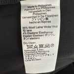 J.Crew NEW Pencil Knee Length Skirt Italian Bi Stretch Wool Blend Black US 10 Photo 8