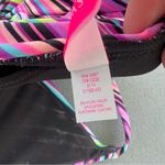 Victoria's Secret Victoria’s Secret Neon Diagonal Stripe padded Pushup Triangle Halter Bikini Top Photo 5