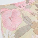 Sag Harbor Vintage 90s  Pink Hawaiian Floral Maxi Skirt Photo 6