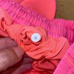Lululemon Womens Drawstring Flat Front Running Athletic Shorts Coral Pink Size 6 Photo 6