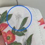 Gap Vintage 90s Skirt Floral Midi Rayon White Cottagecore Buttons Women Size 2 Photo 9