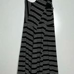 Maeve Anthropologie Moka One-Shoulder Stripe Dress Size Small Photo 4
