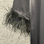 Sleeper Black Party Shirt Dress Long Sleeve Detachable Cuffs Small Photo 4