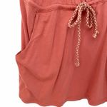 new Trovata ♕ Braided Strap Drawstring Waist Cami Top ♕ Dusty Pink Large Photo 4