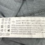 Pull & Bear  Gray Jersey Cotton Oversized Short Sleeve Mini Ruffle T-Shirt Dress XS Photo 5