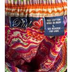 Women’s 100% Cotton Floral Tiered Maxi Skirt LARGE Pink Photo 6