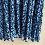 Boden Petronella Jersey Flamingo Splash Print Blue Midi Dress Size 8P Photo 9