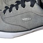 Lugz Seabrook Oxford Sneaker Women’s Size 8.5 Gray And Black Lace Up Black Laces Photo 3