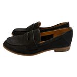 Lucky Brand Lucky Brand Womens Penny Loafers Black Leather Slip On Shoes Preppy Fall 6.5 Photo 2