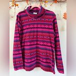 Columbia Glacial Aztec print Fleece Turtleneck Photo 1