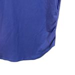 Halara  Cinched Side Short Sleeve Top Purple Size medium periwinkle Photo 4