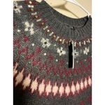 J.Crew NWT Jewel Embellished Fair Isle Crewneck Sweater Dress Sz. S Photo 7