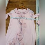 Lilly Pulitzer Pink Ruffle Open Cardigan Sweater size Medium Photo 6