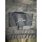 J.Crew Women's Military Jacket Size L Green Utility Style Size L Photo 2