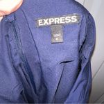 EXPRESS Blue Pencil Skirt Mid-Rise Dress Skirt for Work or Office  Size 6 Photo 4