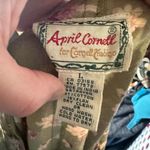 April Cornell vintage embroidered floral jumper dress Green Size L Photo 4