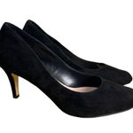 Dune London Black Suede Pumps Stiletto Heels Size 38 US 8 Photo 4