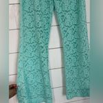 Free People NWOT All Day Lace Women’s Sheer Flare Coquette Pants Sz M Photo 7