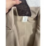 starling blazer y2k business casual tan 3/4 sleeves Brown Size M Photo 6
