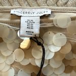 Sincerely Jules Cream Sequin Mini Skirt Size XS Photo 1