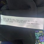 ZARA  Floral Micro Pleat Long Sleeve High Neck Puff Sleeve Baby Doll Mini Dress L Photo 12