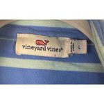 Vineyard Vines Shep Shirt 100% Cotton Blue & Aqua Striped Preppy Size Large Photo 3
