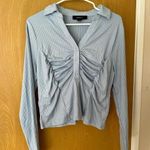Forever 21 Dressy long sleeve button up top Photo 0