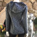 Tangerine  Fleece Lined Pullover Hooded Gray Sweatshirt Women's Size Medium Photo 2