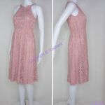 Reserved NEW  halter neckline lace midi dress, UK size 6‎ Photo 2