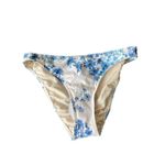 Free People  Peony Bikini Pant Bottom Hi Line in Flannel Blue‎ Floral Photo 1