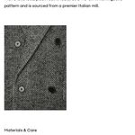 Aritzia BABATON THE CONSTANT COAT Gray Herringbone Long Coat Photo 5