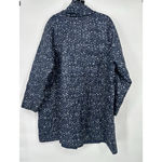 Woman Within Women Within Packable Puffer Long Jacket Womens Plus Size 2X Faux Down Blue Photo 3