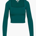 Aritzia Babton contour square neck long sleeve top Photo 0